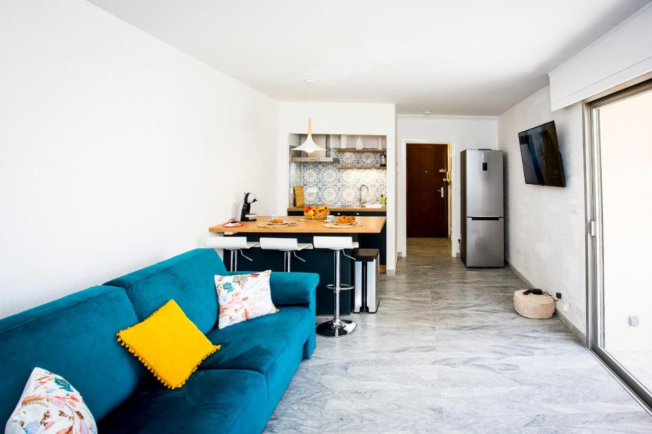 Romantic Sea View Studio, Steps Away From The Beach Antibes Exterior foto
